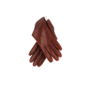 gants marron en cuir